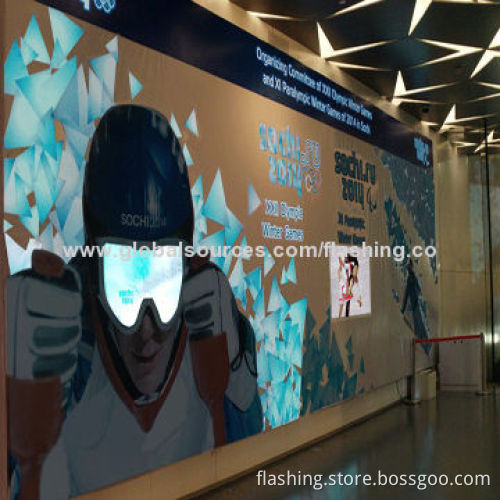 Flashing EL Poster, Low Power Consumption